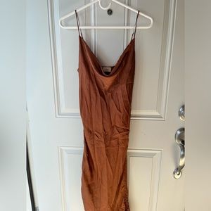 Wilfred Cowl Neck Slip dress